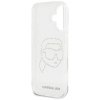 KARL LAGERFELD futerał do IPHONE 16 KLHCP16SHKHDCELT (IML Rhinestones K Head) transparentny
